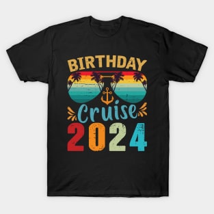 Birthday Cruise Squad Birthday Party Tee Cruise Squad 2024 T-Shirt